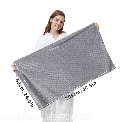 Extra Large Microfiber Quick Dry Hair Towel Wrap Turban Ultra Absorbent Soft