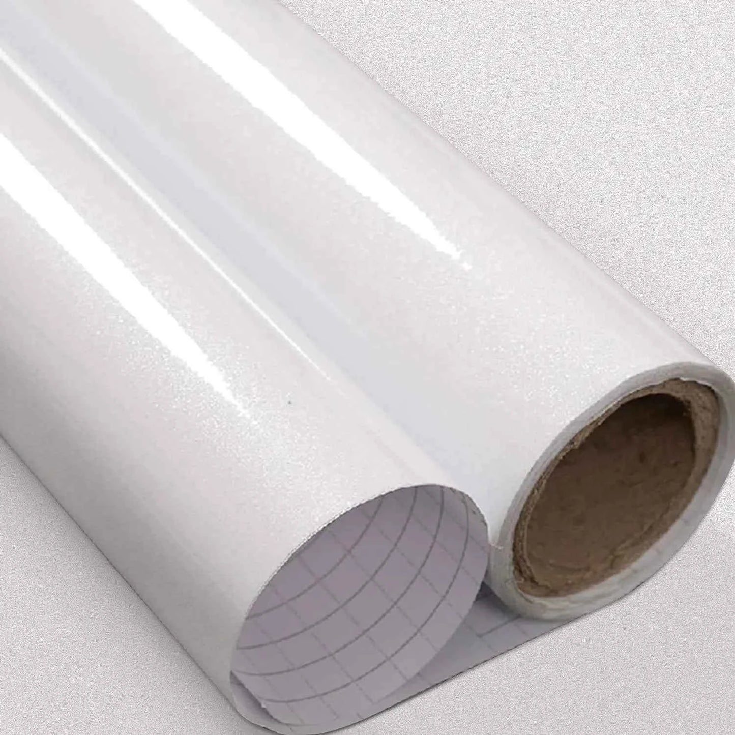 Plain Gloss Paste Wall Stickers PVC Pearl Film Waterproof Wallpaper Room DIY Self-adhesive Wardrobe Kitchen Furnitur Renovation