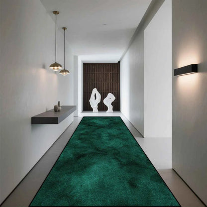 Grey Easy Clean Runner Carpets Light Luxury Floor Mat Room Doorway Hall Decor Long Corridor Carpet Home Living Room Hallway Rugs