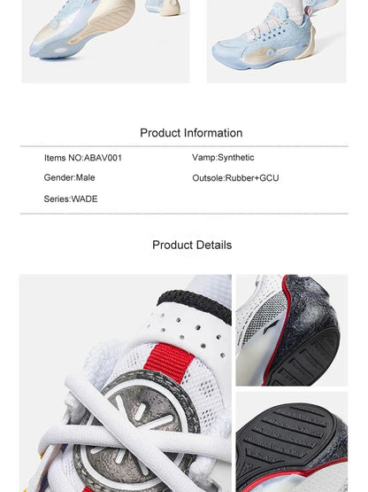Li-Ning Men's WADE ALL CITY 13 Professional Basketball Shoes BOOM Cushion Stable Support Wearable LiNing Sport Sneakers ABAV001