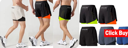 Men Running Shorts Summer Sportswear Male Football Clothing Gym Fitness Tracksuit Jogging Training Shorts Sport Short Pant Men