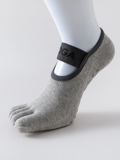 1 Pair of Women's Five Finger Socks, Professional anti Slip yoga Socks, Pilates Fitness Socks