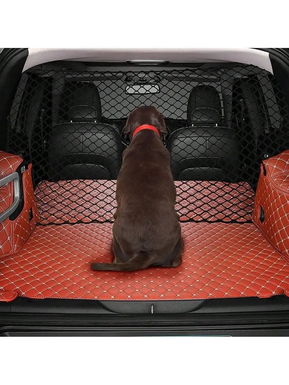 Elastic Car Trunk Fence Net for Dog Safety