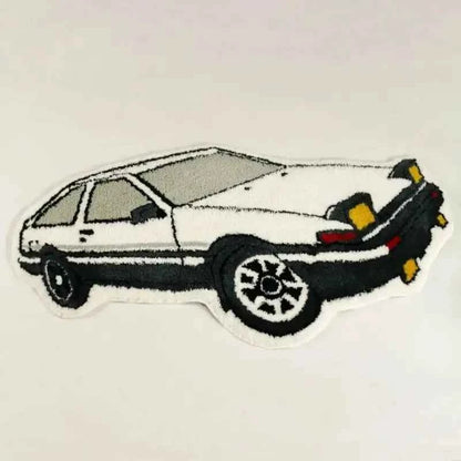 VIKAMA Cold White Car Carpet Digital Printing Technology Simple Home Decor Children's Play Cushion Bedroom Soft Plush Carpet