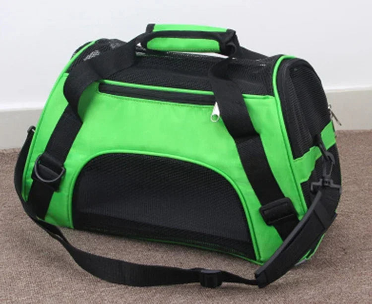 Foldable Mesh Pet Carrier Bag