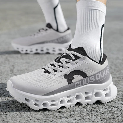 Cushion Running Trainers – Supercritical EVA Shock-Absorbing Sneakers
