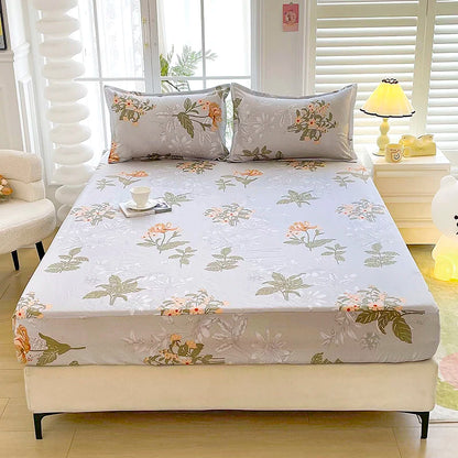 Zebra Stripe Fitted Sheet, Queen, Elastic Band