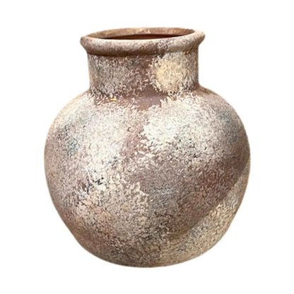 Ceramic Vase Table Centerpiece Artwork Romantic Gift Retro Decorative Vase for Bookshelf Farmhouse Dining Room Indoor Kitchen