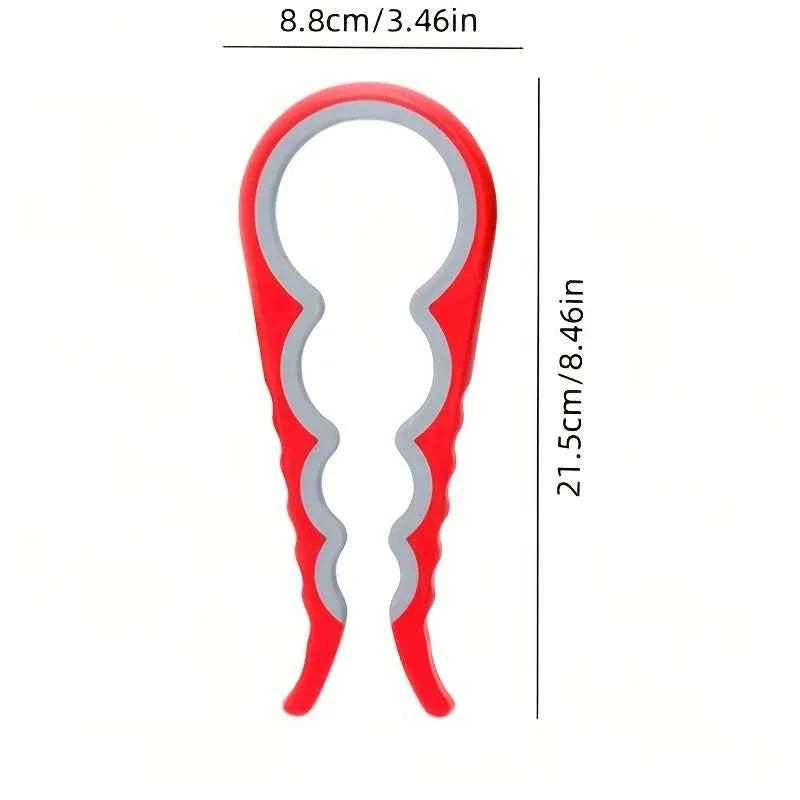 4-in-1 Easy-Grip Can Opener for Elderly - Senior-Friendly Kitchen Gadget & Thanksgiving Gift, Dishwasher Safe Home Essentials