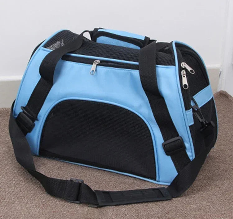 Foldable Mesh Pet Carrier Bag