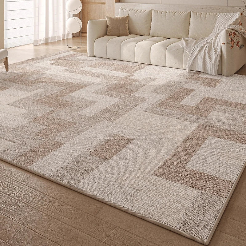 Cream Style Rugs for Bedroom Large Area Living Room Decoration Plush Carpet Home Fluffy Soft Floor Mat Thick Washable Lounge Rug