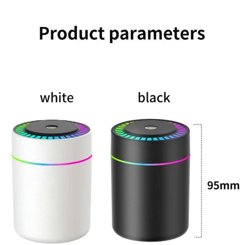 180ML Mini USB Aroma Humidifier & Essential Oil Diffuser with LED Light