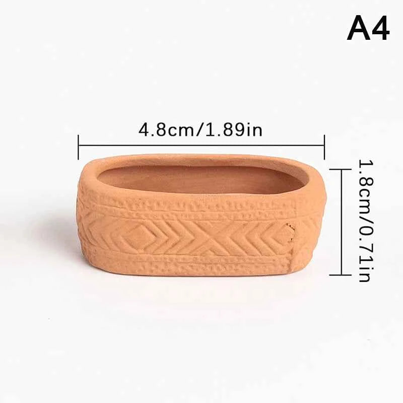 Mini Ceramic Vase Artifact Collection Simulation Vase Ornaments Classic For Gifts Home Decor Miniature Toy Miniature Vase Model