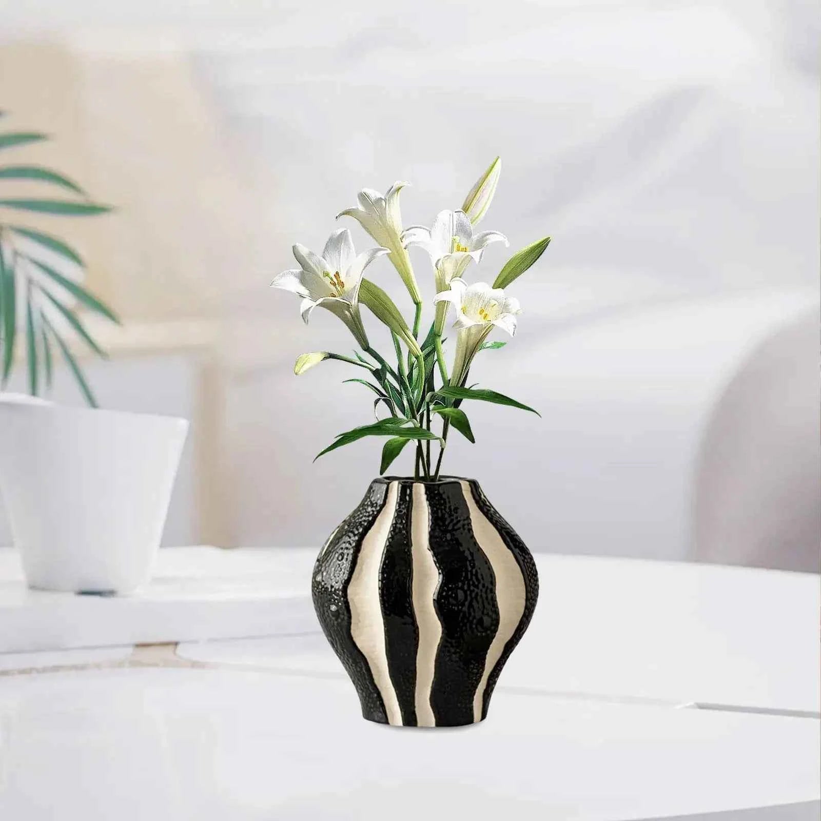 Decorative Vase for Indoor Plants, Flower Display for Living