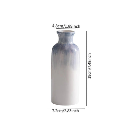 Ceramic Vase Decorative Art Vase Dried Flower Arrangement Flower Vase for Entryway Home Decor
