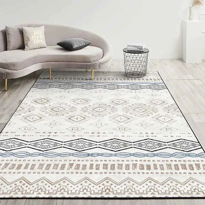 VIKAMA Nordic Light Luxury Living Room Carpet Sofa Coffee Table Floor Mat Bedroom And Lounge Large Area Carpet Home Decoration