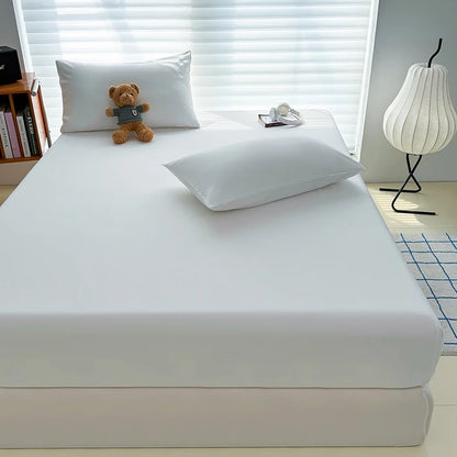 Solid Color Fitted Sheet | Single to Queen