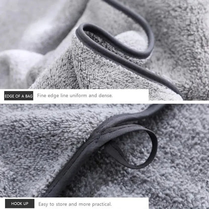 Thickened Bath Towels for The Body Microfiber Towel for Gym Shower Robe for Spa Beath Home