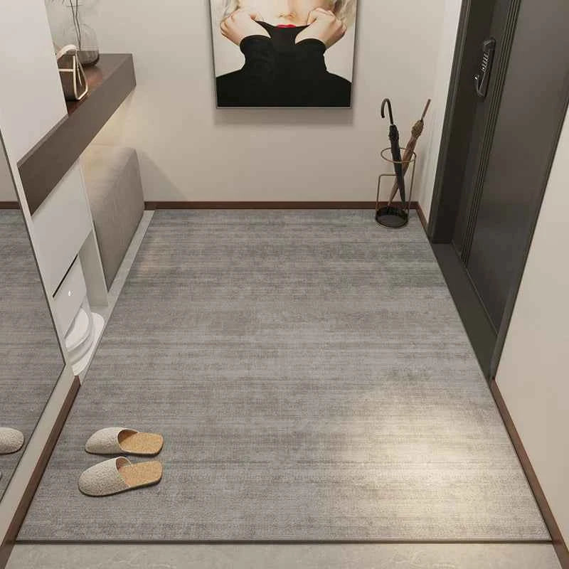 VIKAMA Modern Simple Brown Tone Entry Carpet Non-Slip Easy To Clean And Take Care Of The Entrance Living Room Bedroom Home Decor