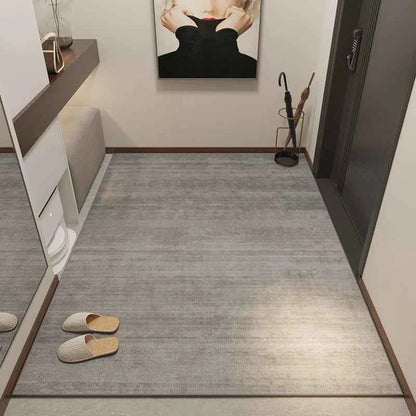 VIKAMA Modern Simple Brown Tone Entry Carpet Non-Slip Easy To Clean And Take Care Of The Entrance Living Room Bedroom Home Decor