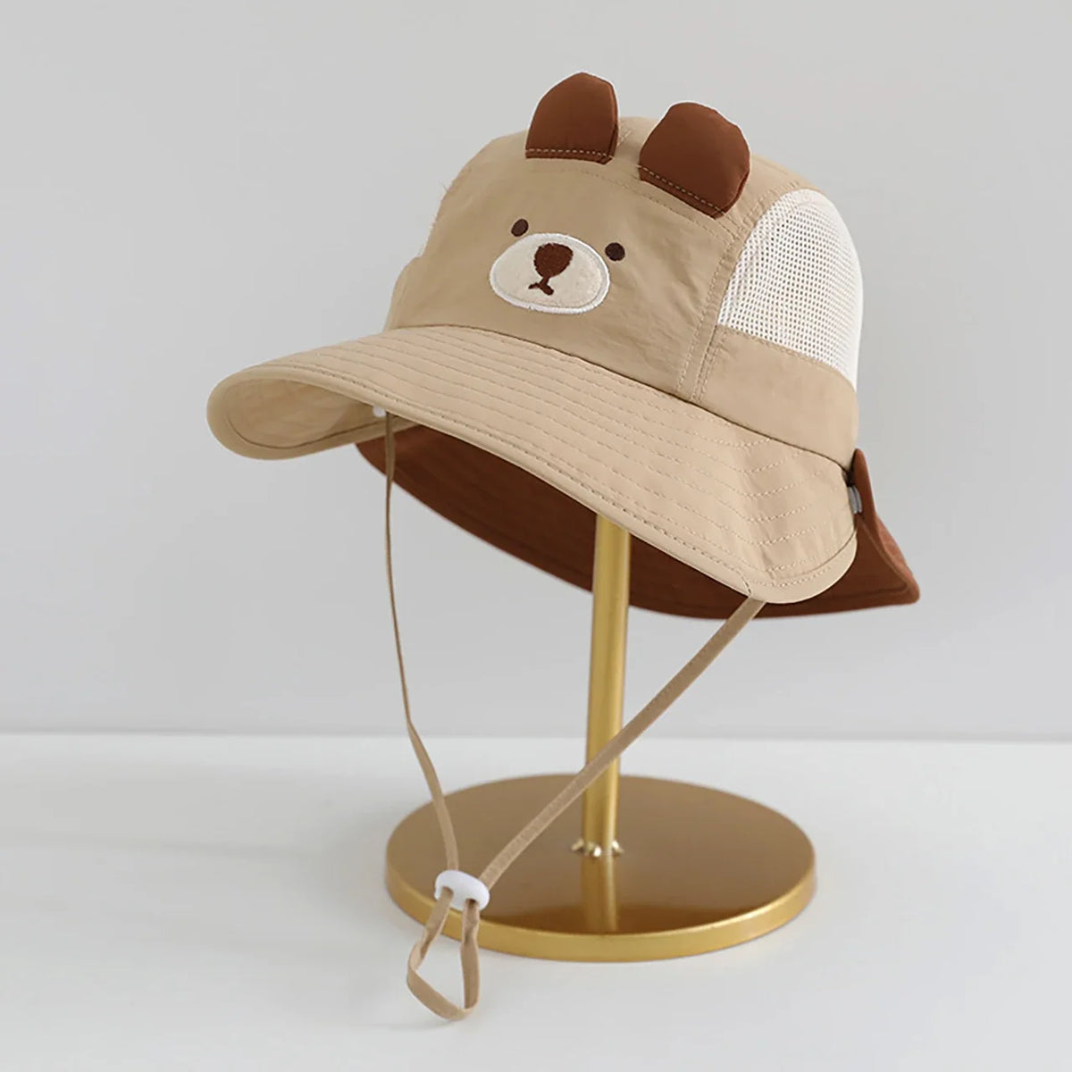 Bear & Rabbit Ears Baby Beach Sun Hat