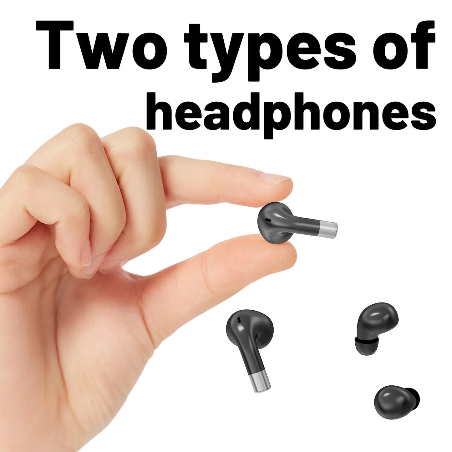 2-in-1 Wireless Earbuds – Sleep & Sport, HiFi 4D Bass, Noise Reduction, Ultra Long Battery