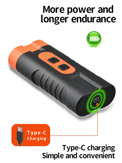 Dual-Head USB Rechargeable Ultrasonic Dog Repeller