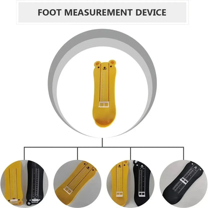 Kids Toddler Foot Measure Gauge Shoes Size Measuring Ruler Tool Baby Boy Girl Children's Foot Length Measuring Ruler Fittings