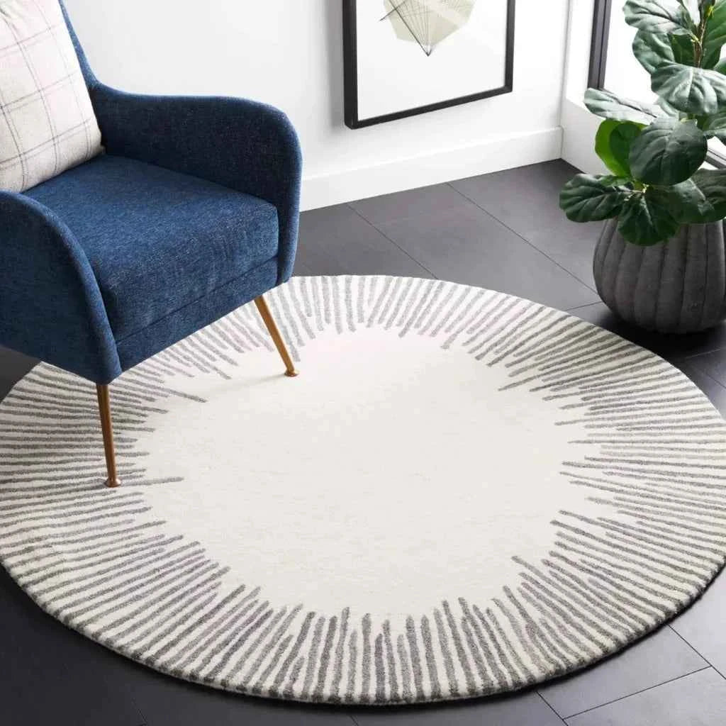 Fluffy Soft Living Room Decoration Carpet Light Luxury Rugs for Bedroom Large Area Round Lounge Rug Home Study Thicken Plush Mat