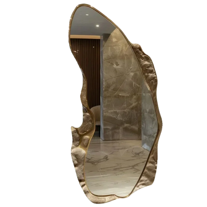 Modern Large Designer Mirror Quality Nordic Gold Big Standing Floor Mirror Full Body Aesthetic Espejos Decorativos Home Decor