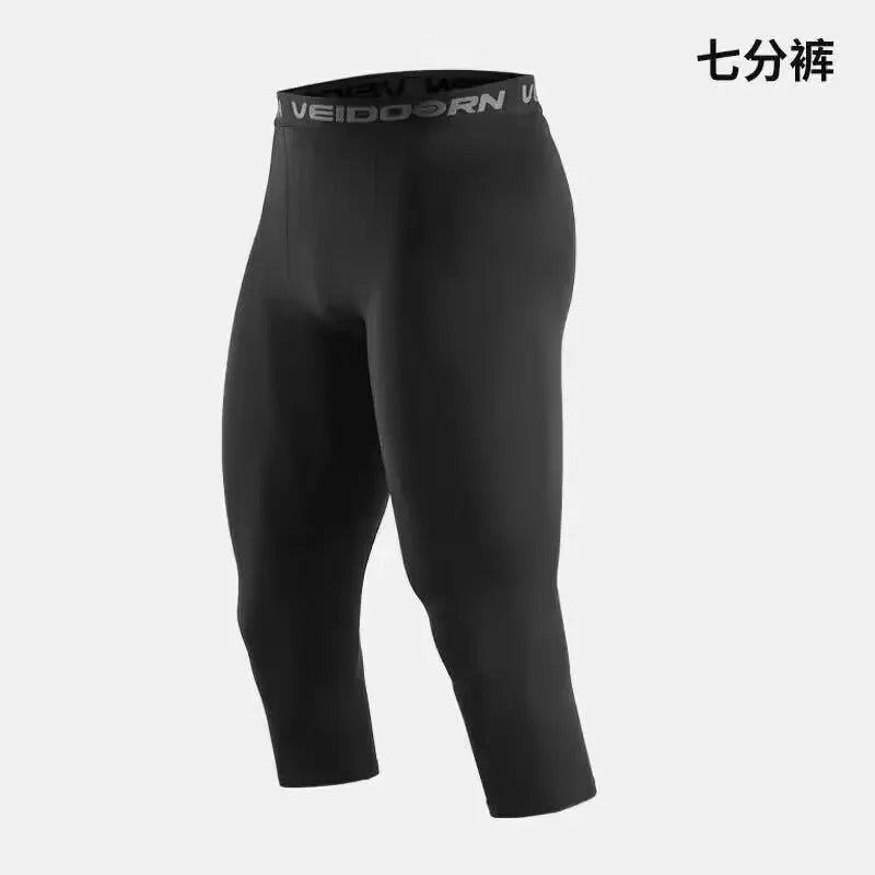 Mens Compression Pants Tights Cool Dry Leggings Sports Baselayer Running Tights Athletic Workout Active Shorts