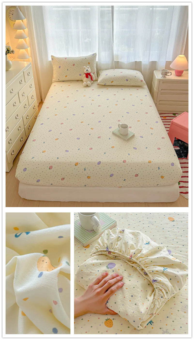 Bonenjoy Soft Fitted Sheet for Adults & Kids Rooms