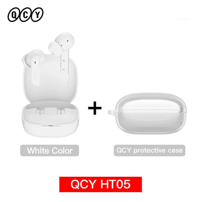 QCY HT05 MeloBuds ANC Wireless Earbuds – 40dB ANC, Bluetooth 5.2, 6-Mic, 30H, IPX5