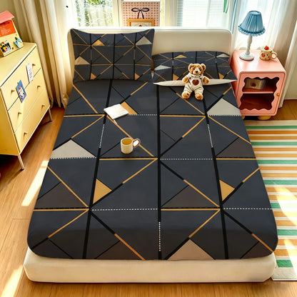 3-Piece Brushed Microfiber Bedding Set, Sheet + 2 Cases