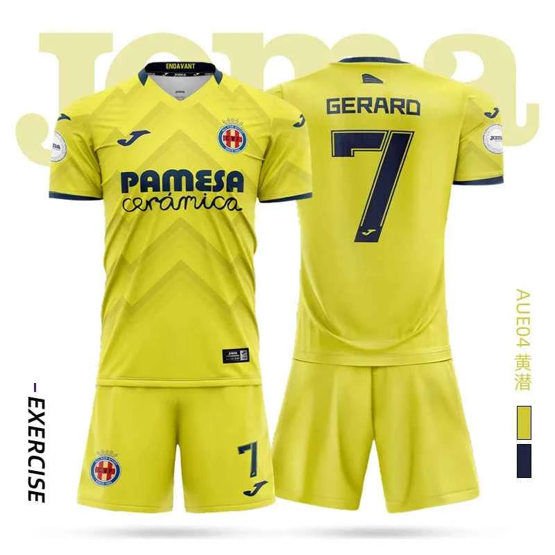 joma Homer soccer jersey short-sleeved shirt + shorts set 3DT T-shirt children's training uniform team match soccer jersey