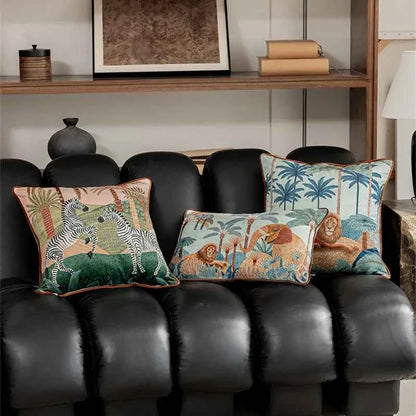 Vintage Floral Velvet Throw Pillow Covers Home Art Deco Pillowcase Square Pillow Case Cushion Cover for Bed Sofa Living Room Car