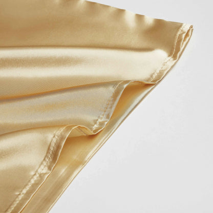 Pillowcase Silk Silky Satin Hair Beauty Soft Anti Frizz Comfortable Pillow Cover Home Decor Bedroom Standard Queen 1PC Durable