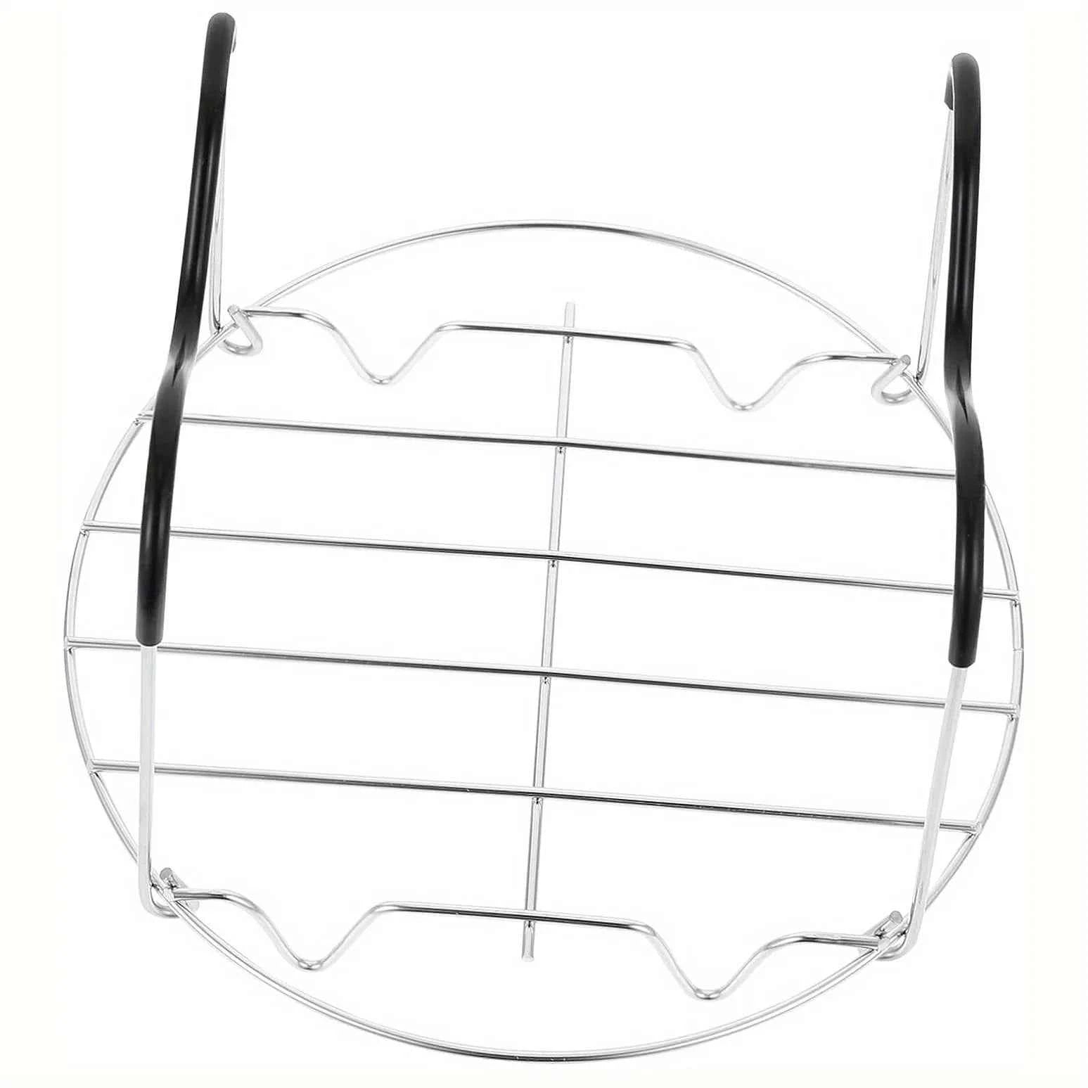 1pc Steamer Rack Trivet with Heat Resistant Compatible with Instant Pot Accessories Quart, Rack Pressure Cooker Trivet