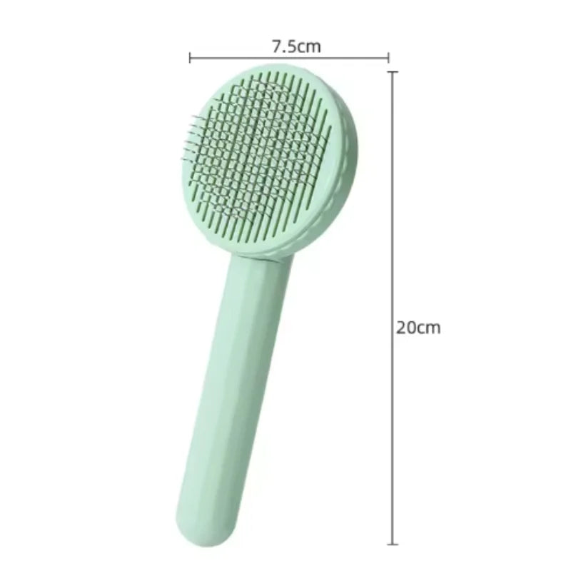 Self-Cleaning Needle Comb for Cats & Dogs