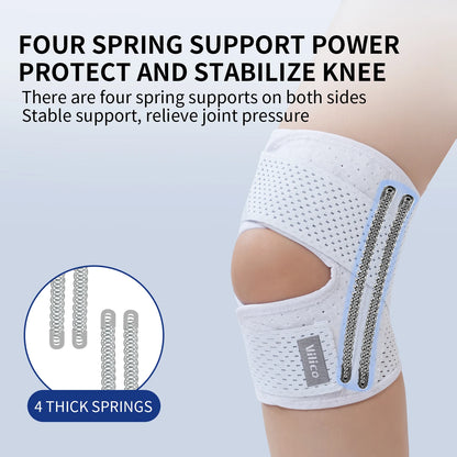 Outdoor Sports Knee Pads Summer Thin Men's and Women's Basketball, Running, Hiking and Other Daily Sports Knee Covers