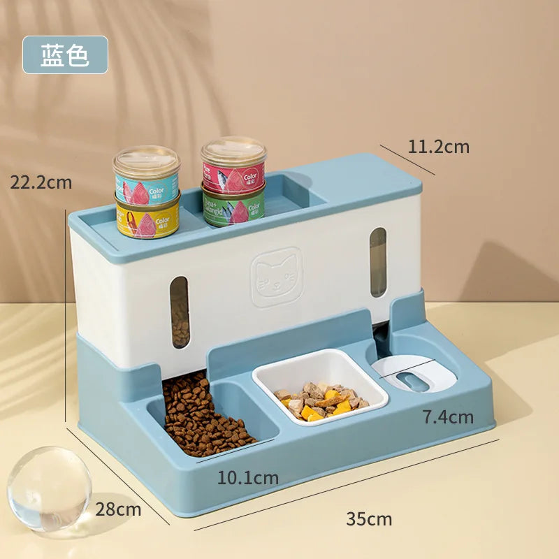 Integrated Automatic Water Dispenser & Feeder