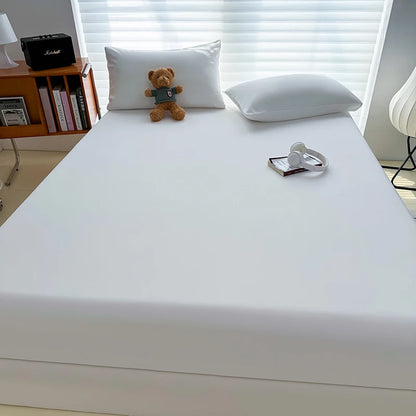 Solid Color Fitted Sheet | Single to Queen