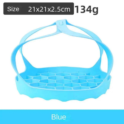 Pressure Cooker Sling Steamer Silicone Foldable Anti-scalding Sling Steamer Bakeware Lifter Instant Pot for 6 Qt/8 Qt Drain Rack