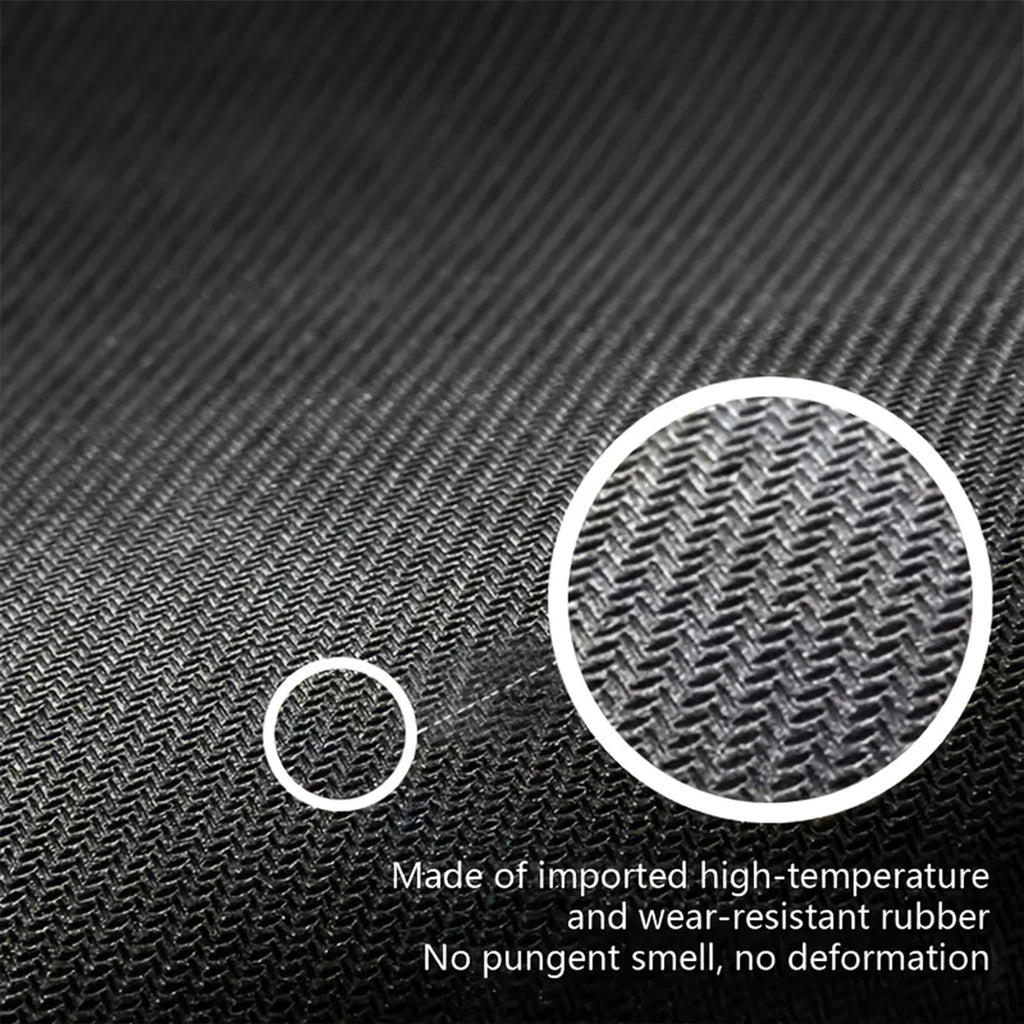 Rubber-Backed Pet Food Bowl Mat, Non-Slip