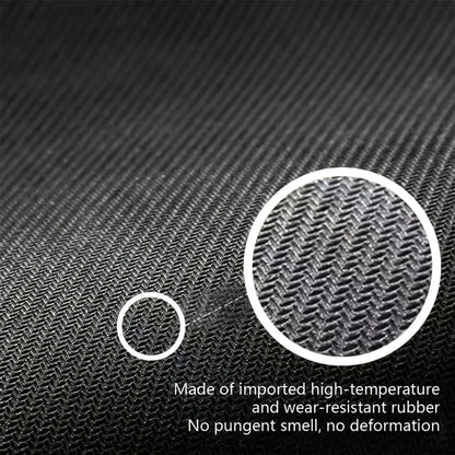 Rubber-Backed Pet Food Bowl Mat, Non-Slip
