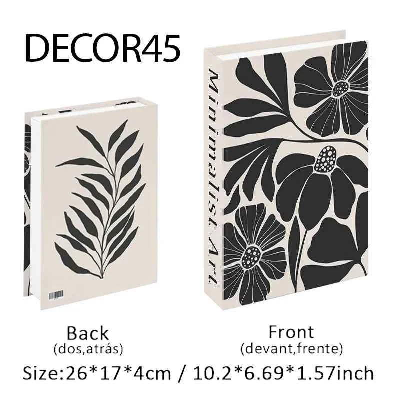 Decorative Faux Books Storage Box Coffee Table Hotel Bedroom Living Room Bookshelf Home Decor Interior Aesthetics Shooting Props