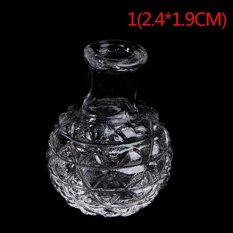 1:12 Dollhouse Miniature Flowerpot Vase Glass Basin DIY Furniture Toys