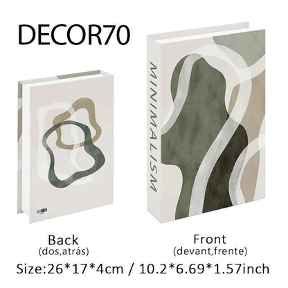 Decorative Faux Books Storage Box Coffee Table Hotel Bedroom Living Room Bookshelf Home Decor Interior Aesthetics Shooting Props