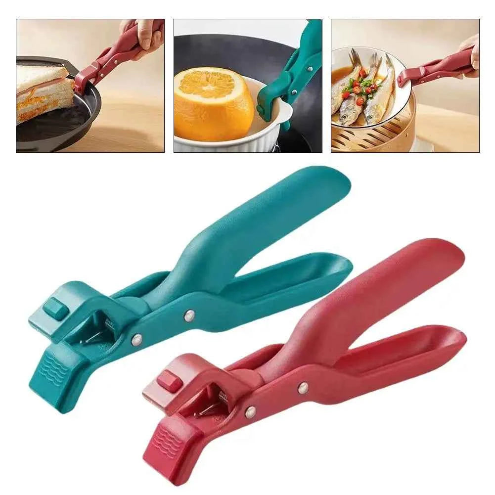 Anti-scald Clip Silicone Durable Kitchen Anti-Scalding Plate Bowl Dish Pot Holder Multi-Purpose Kitchen Accessories 2026