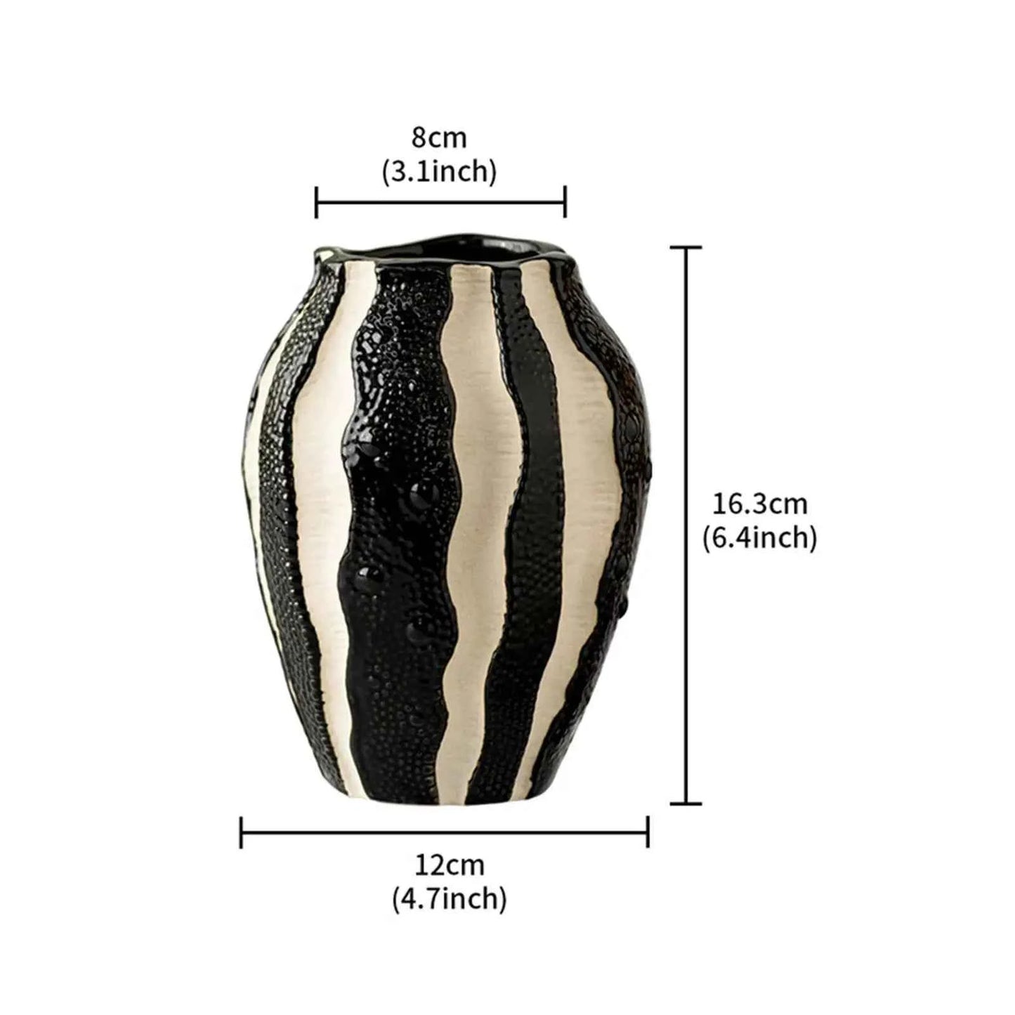 Decorative Vase for Indoor Plants, Flower Display for Living